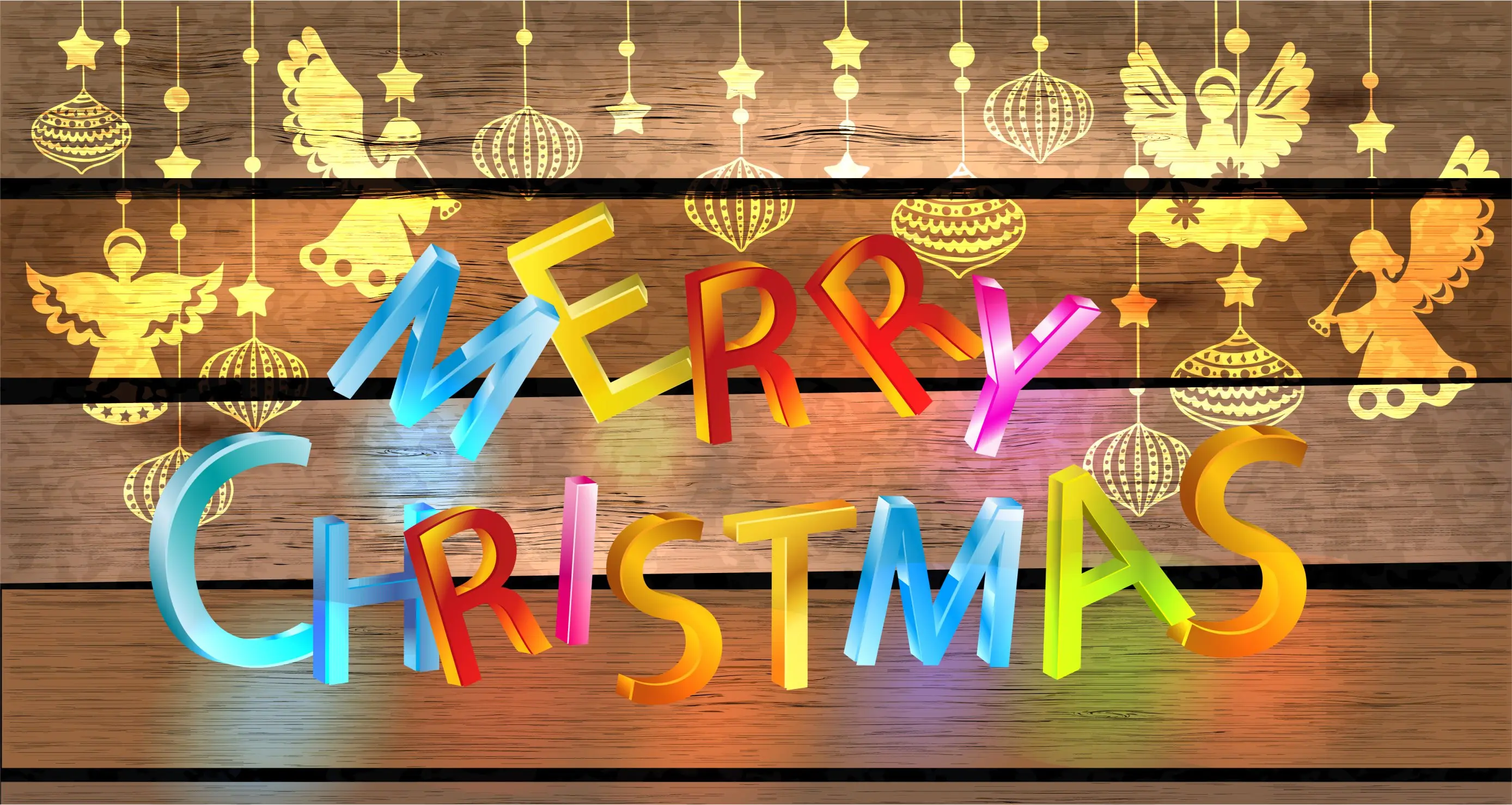Bunte Merry Christmas