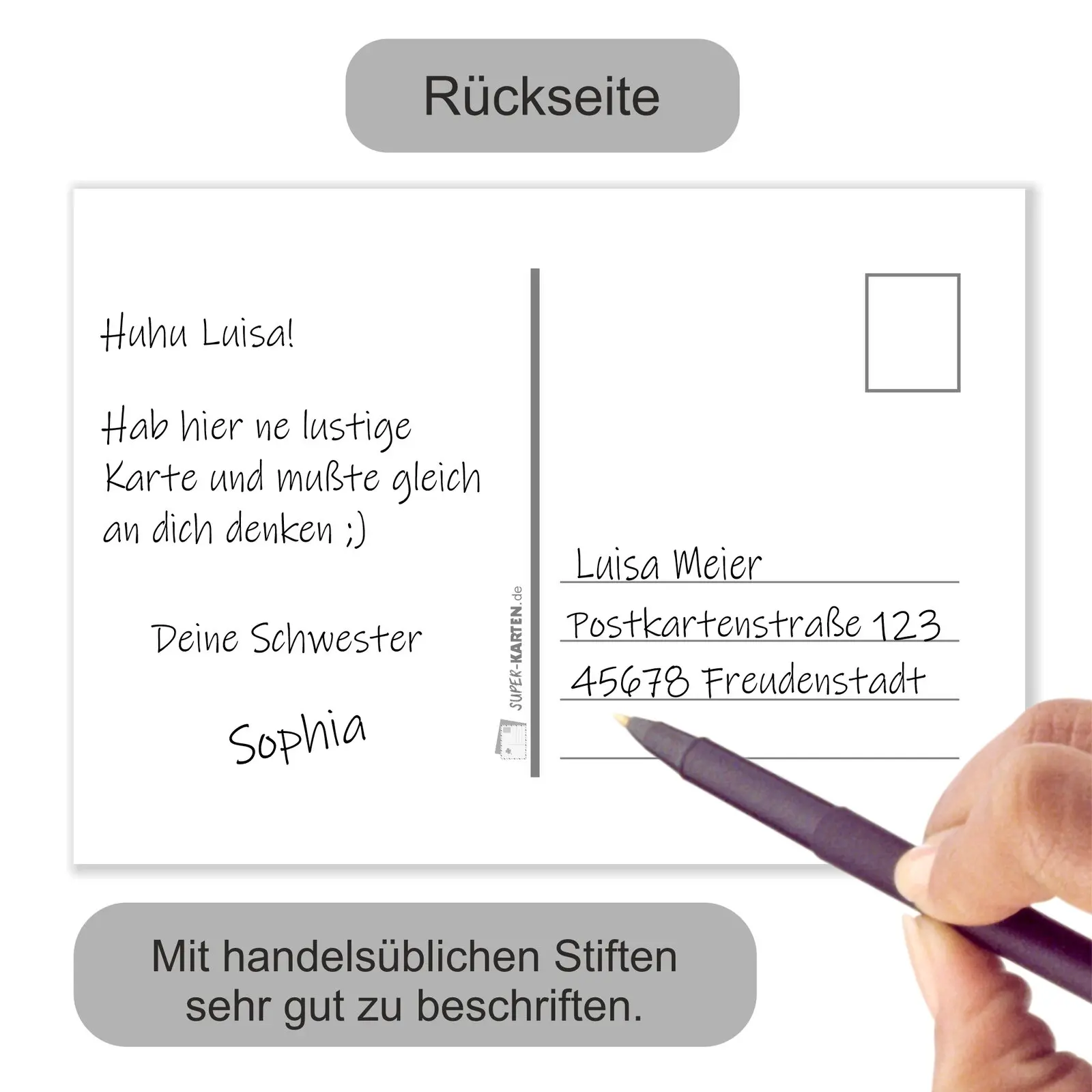 Glückwunschpostkarten Konfirmation 12 Stück im Set