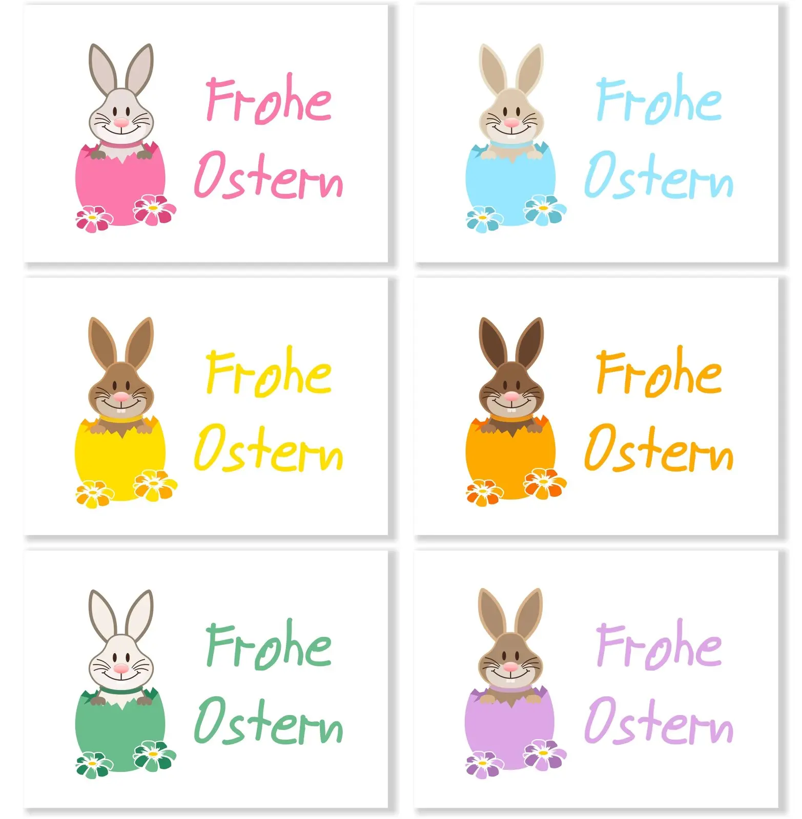 lustige osterhasen postkarten din a6 verschiedene hasen lustige osterhasen postkarten din a6 verschiedene hasen